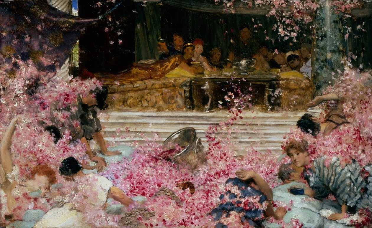 Studio per Le rose di Eliogabalo